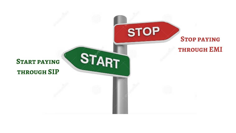 start and stop through sip