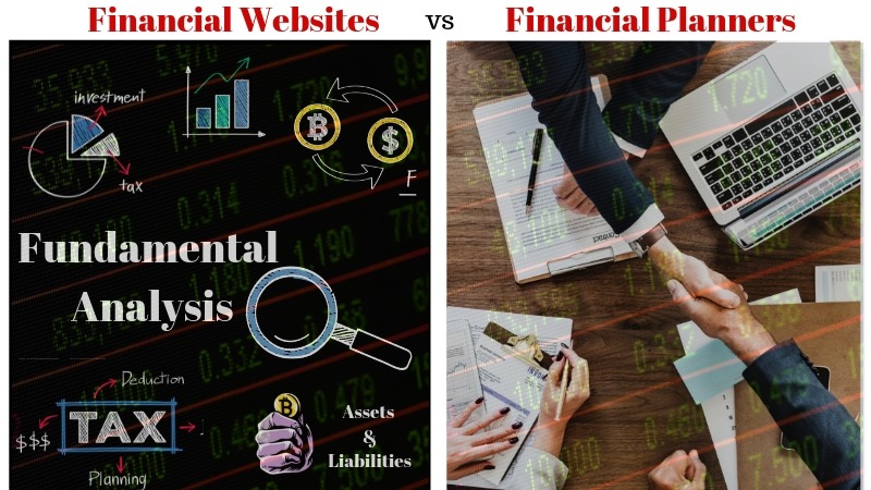 Financial Websites vs Financial Planners