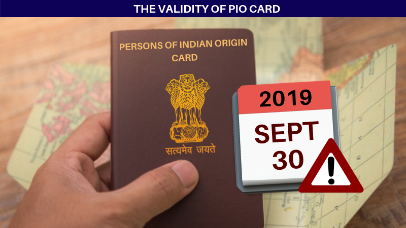 The validity of PIO card