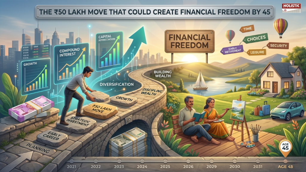 The ₹50 Lakh Move That Could Create Financial Freedom by 45