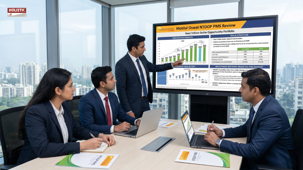 Motilal Oswal NTDOP PMS Review Performance, Fees & Should You Stay Invested