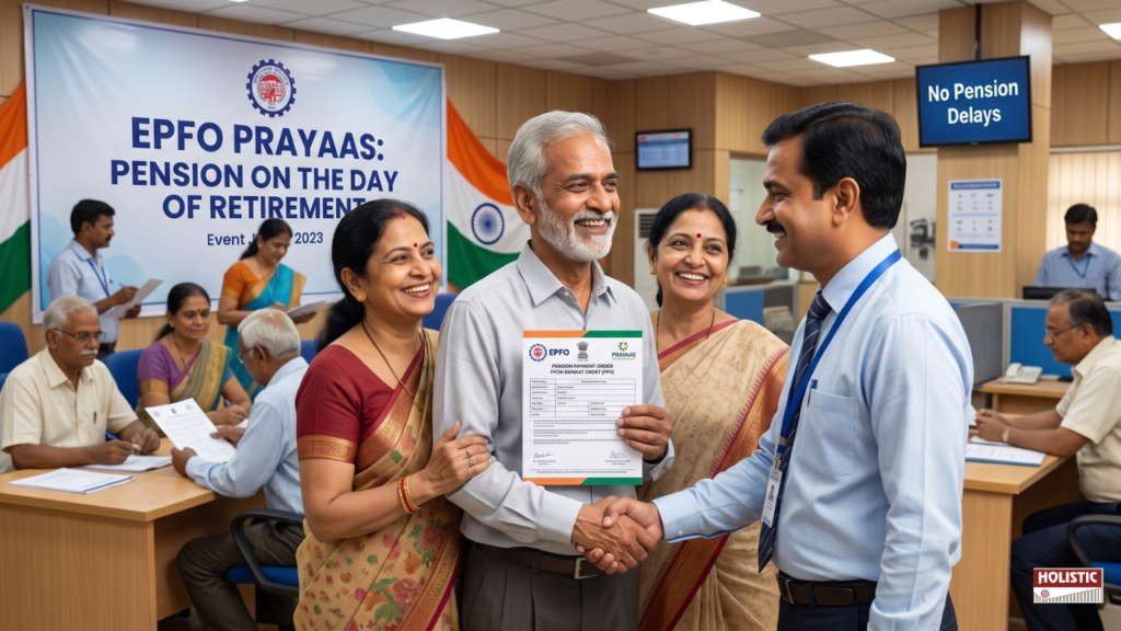 Retiring Without Pension Delays: How EPFO’s PRAYAAS Initiative Is Changing Retirement Security in India