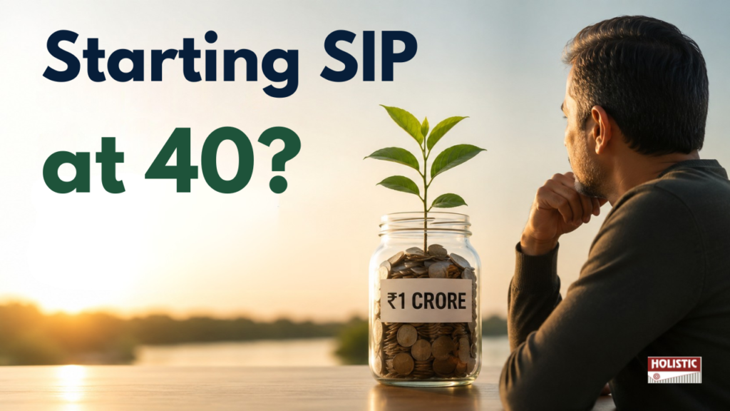 Starting SIP at 40? Here’s How You Can Still Build a ₹1 Crore Corpus with Mutual Funds